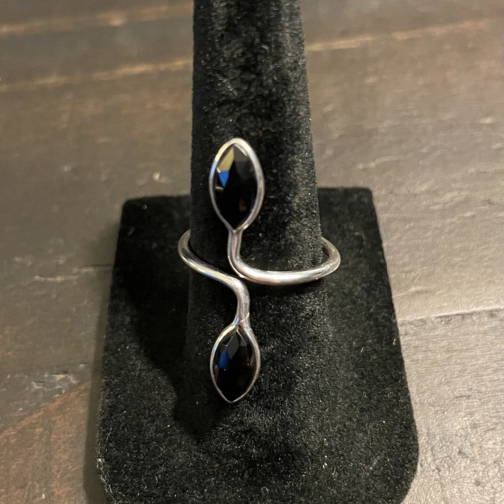 Sterling Silver Ring - Black Onyx